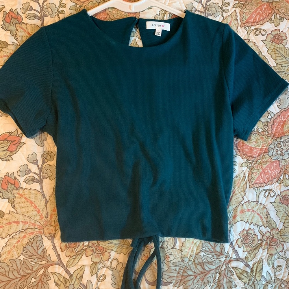 Dark turquoise shirt